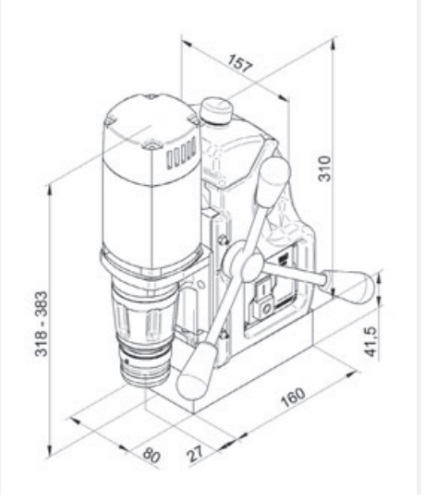 mab 100 ingombro